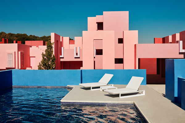 moderne poolliege weiss decohome.de vondom