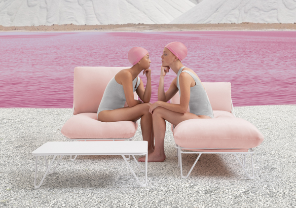 polsterliege garten rosa kissen Diabla decohome.de