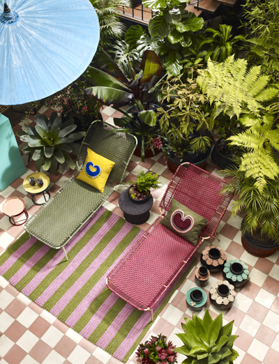 sonnenliege bunt mes victorias decohome.de