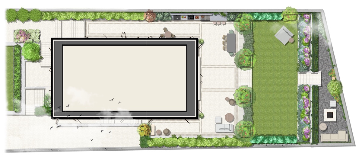 gartengestaltung grundriss aussen lfdesigns decohome.de