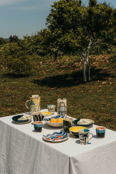 Ceramics collection Vicky Tsatsampa griechische deko decohome.de