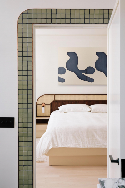 Home Studios Fliesen Türrahmen decohome.de