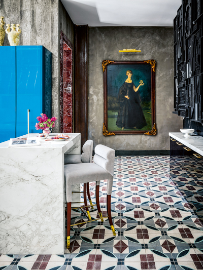 maximalismus gemusterte fliesen keuche decohome.de