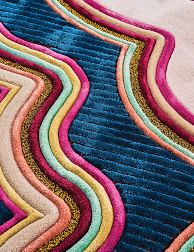 teppich bunt tiske storm decohome.de