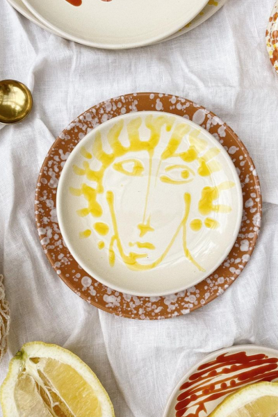 zitronengelbe teller arrabbiata decohome.de