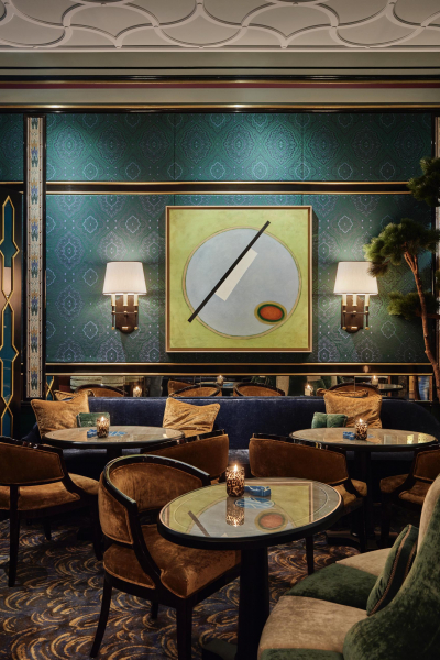 Caviar Kaspia Sitzbereich Polstermöbel members clubs decohome.de