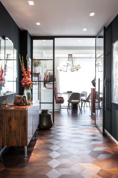 Emma Brunckhorst Glastür Raumteiler Flur decohome.de