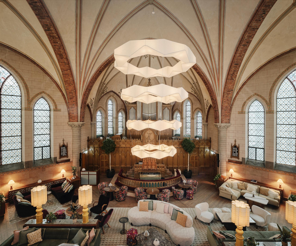 Soho House Stockholm Kirchenhalle decohomede