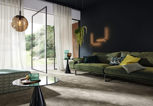 teppich braun gemueltich monomaterialien jab anstoetz decohome.de