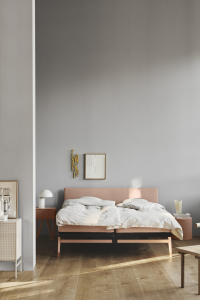 Auping Brandbilleder Schlafzimmer einrichten grau decohome.de