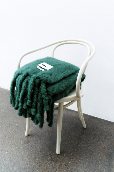 Mohair Decke Tekla grün decohome.de