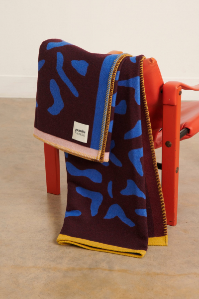 Wolldecke Granite and Smoke decohome.de