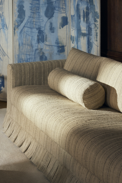 Trend Sofahusse: historischen Schutzhülle wird zum Designstatement