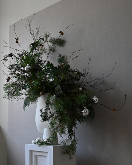 Nordic Nest festliche dekoration tannenzweige in vae modern decohome.de