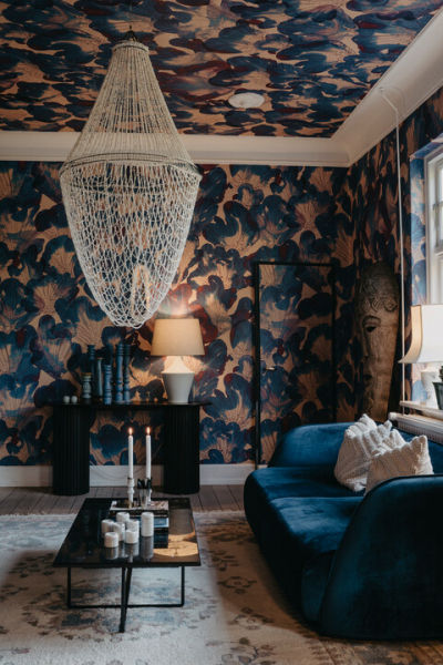 Rebel Walls Tapete Wohnzimmer decohome