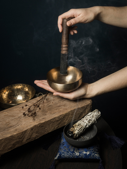 hoteltipp Klangschale © SILENA, your soulful hotel Tiberio Sorvillo decohom.de