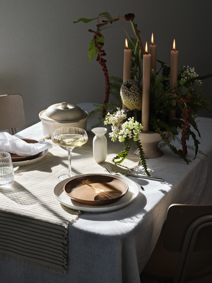 tablesetting advent tischdecke hell modern decohome.de