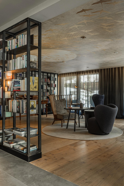 Bibliothek hotel silena © SILENA decohome.de