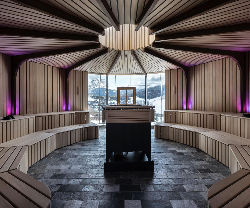 Event Sauna Hotel Südtirol © Hotel Fanes decohome.de
