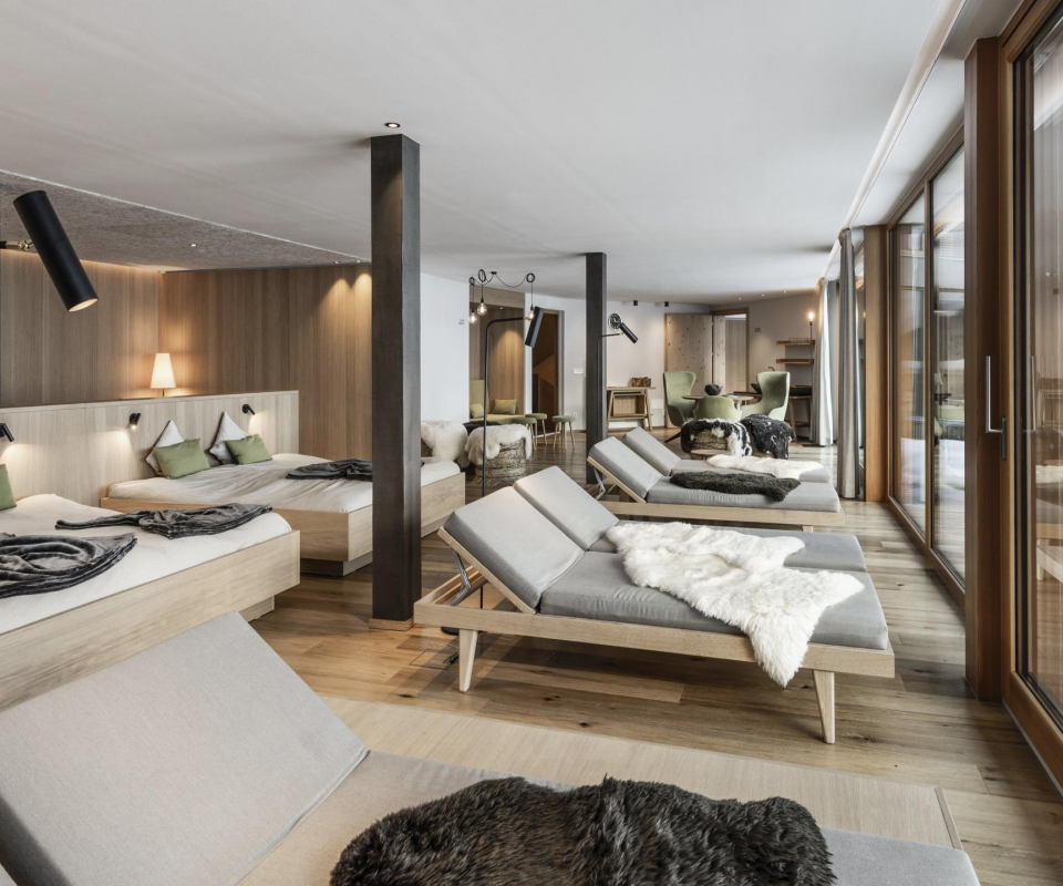 Feuerstein Nature Family Resort Spa Bereich ©Hannes Niederkofler decohome.de