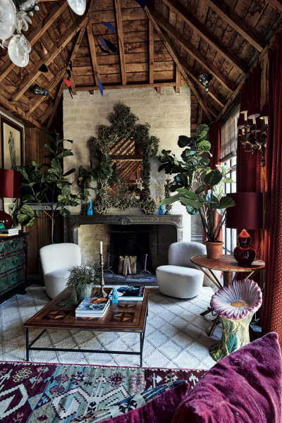 Geoffroy Van Hulle Kamin Lounge decohome.de