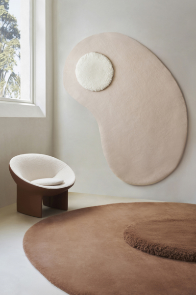 Amini Ciclopi by Elisa Ossino teppich organische form decohome.de