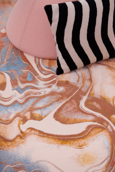 SULA Rug Marble Collection teppich pastellfarben decohome.de