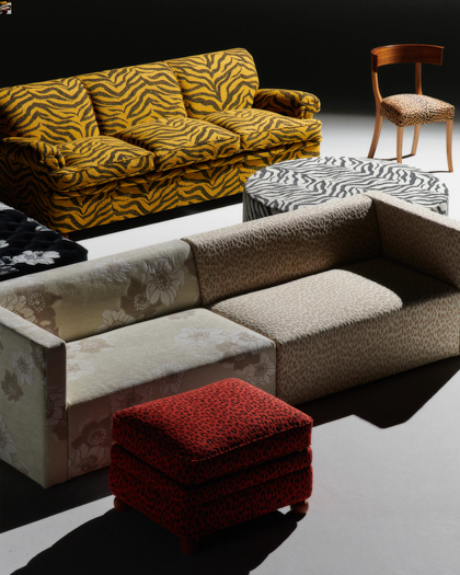 Sahco animal print stoffe deco off trends decohome.de