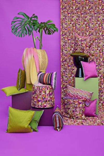 Tulum Magenta Rohleder Home Collection 2024 decohome.de