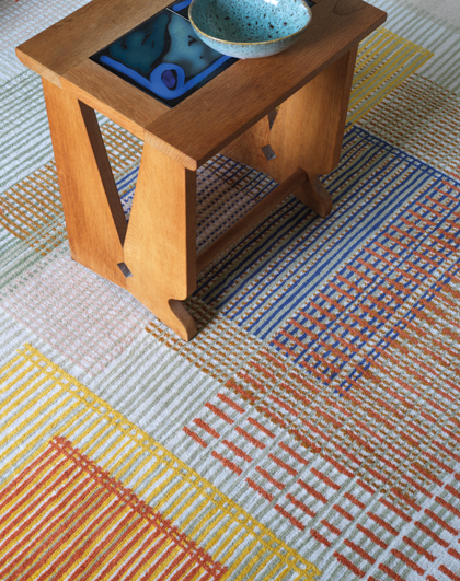 pierre frey muster teppich bunt decohome.de