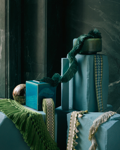 posamenten borten manuel canovas gruen blau decohome.de