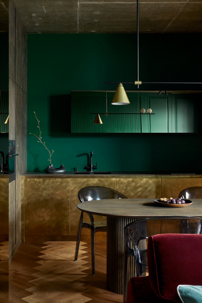 Eugenia Mlynchik Wohnküche Küchentisch decohome.de