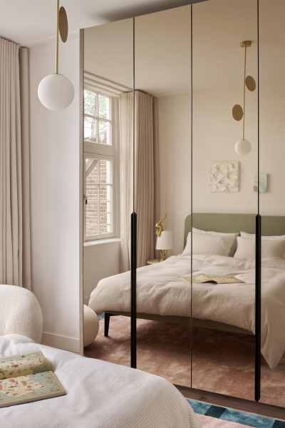 Schlafzimmer Schrankwand Spiegel decohome.de