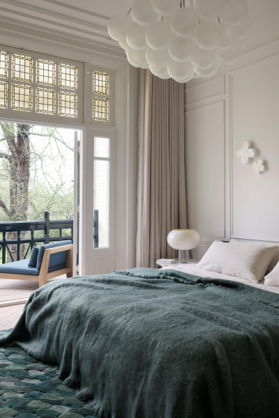 Schlafzimmer Stadthaus Amsterdam decohome.de