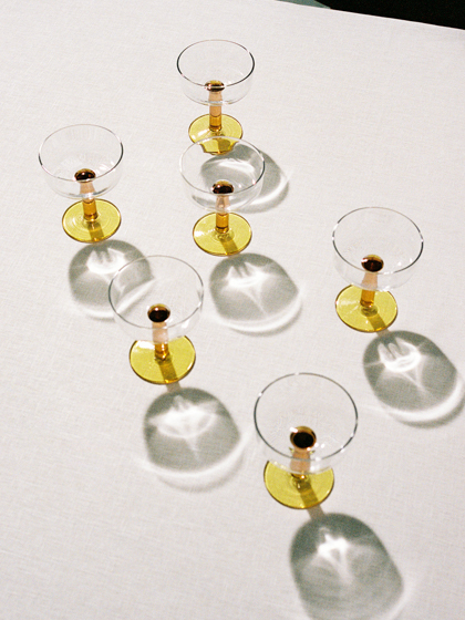 ARKET glaeser gelb vintage decohome.de