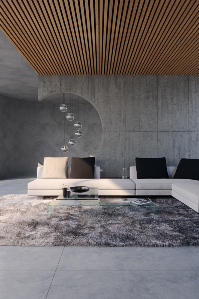 Kymo SG Airy Premium Gradient Mood Hochflorteppich decohome.de