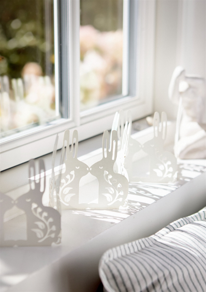 bungalow osterhasen papier decohome.de