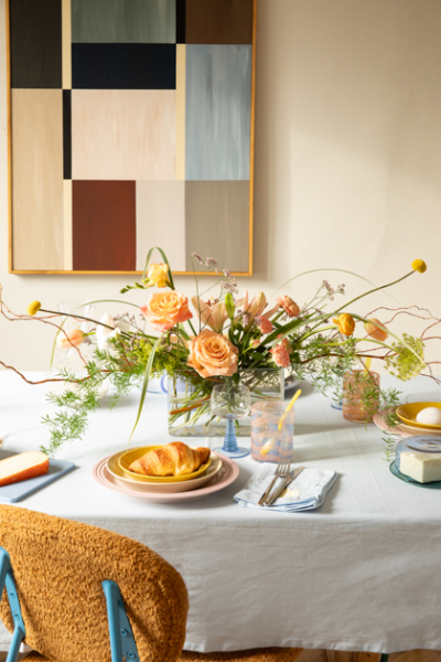 tischdeko blumen fruehling bloomon blumenabo decohome.de