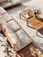 Fritz Hansen Tradition Light Sand Gartenmöbel decohome.de