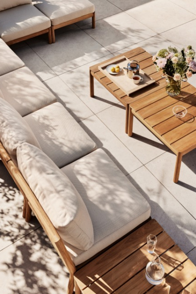 Fritz Hansen Tradition Light Sand Gartenmöbel decohome.de