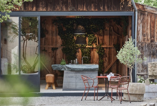 Outdoor Küche Hauser Naturstein Schupfa 4 decohome.de