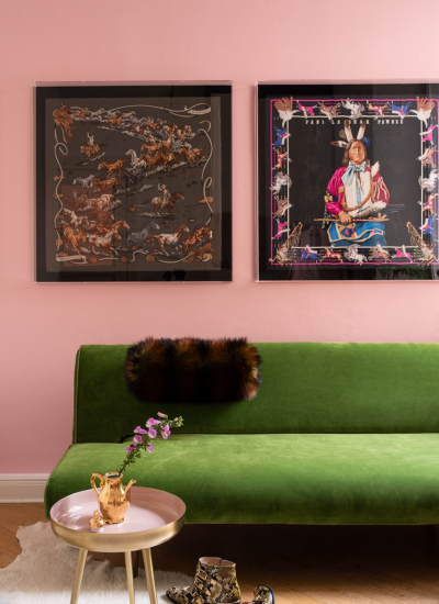 2006 Hamburg Seinsche Interior 18 grünes Sofa decohome.de