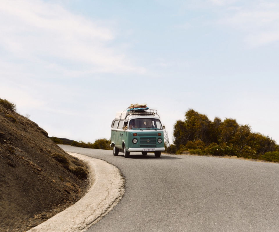 ELITIS VENICEBEACH Outdoor Stoff Van on the road decohome.de