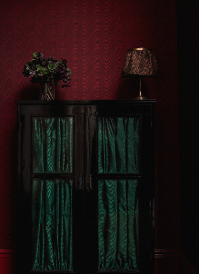 East London Cloth Moire Tisse CC Moulton Left Bank (9)Moire Stoffkunde Muster Tapete decohome.de