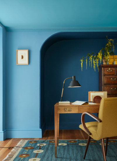 Colour Drenching Double Drenching Wandfarben Technik Little Greene03 LG Double Drench HI decohome.de