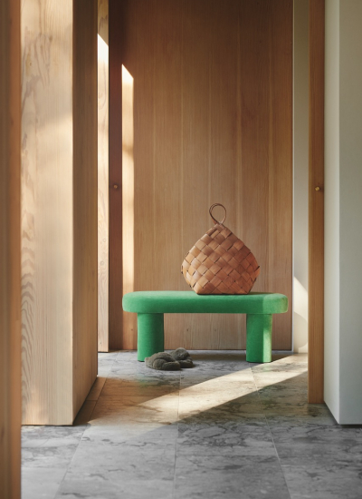 Sofacompany Charlie Moss Grass Green Nature Style Flur Idee decohome.de