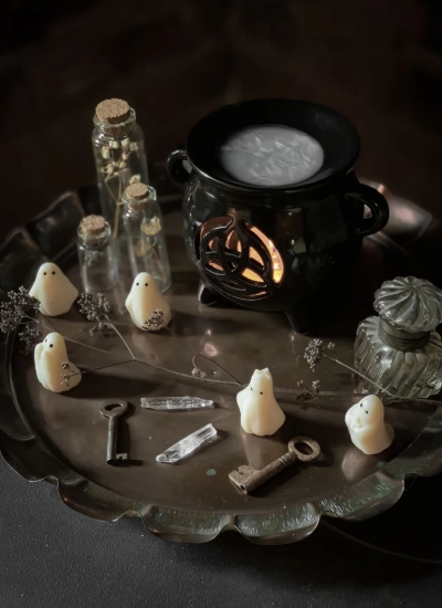 Etsy halloween deko geister kerzen decohome.de