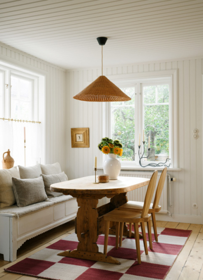 LAYERED Rugs Chess wool Burgundy Kitchen dining room decohome.de