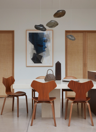 Chez Amelie du Chalard Paris at Home with Fritz Hansen