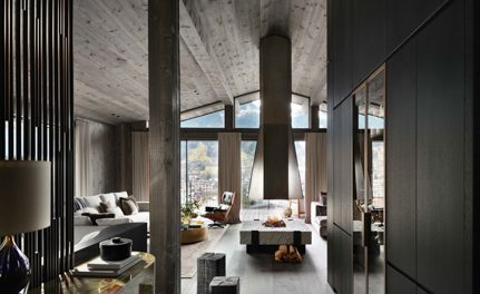 Konzept: Ein elegant-modernes Chalet in Kitzbühel